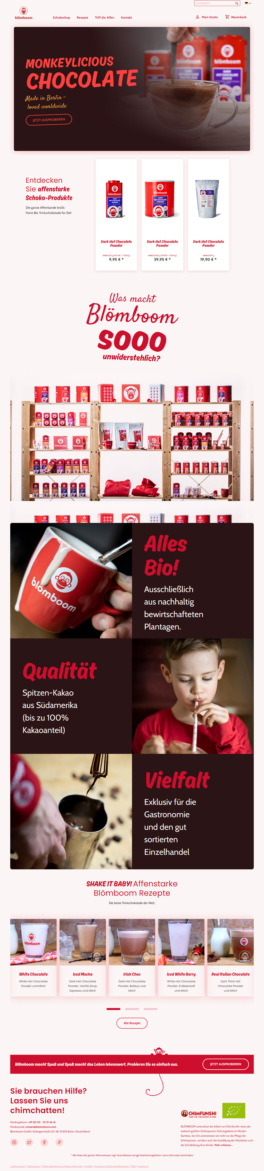 Bloemboom Tea Store Snapshot